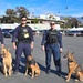 U.S. Coast Guard CEDT K-9s and Members support Rose Bowl Game security