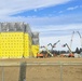 February 2025 barracks construction operations for East Barracks Project at Fort McCoy