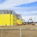 February 2025 barracks construction operations for East Barracks Project at Fort McCoy