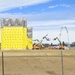 February 2025 barracks construction operations for East Barracks Project at Fort McCoy