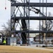 February 2025 barracks construction operations for East Barracks Project at Fort McCoy