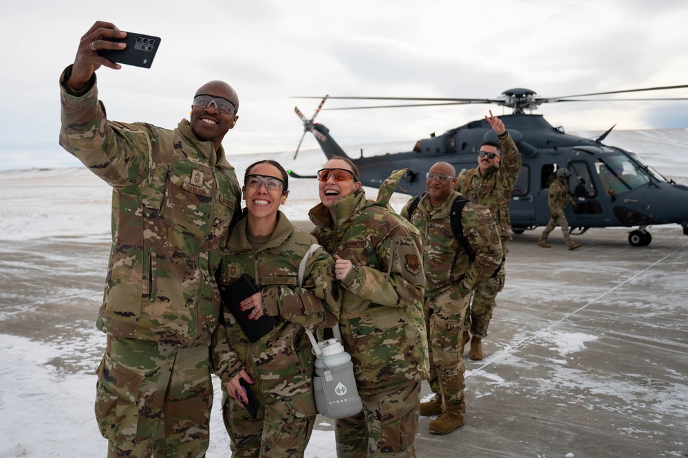 20th Air Force Command Chief engages with Malmstrom Airmen to address challenges and build connections