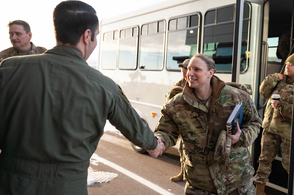 AFGSC Command Chiefs visit Malmstrom, discuss modernization efforts