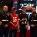 U.S. Marines participate in Super Bowl Fan Zone Experience