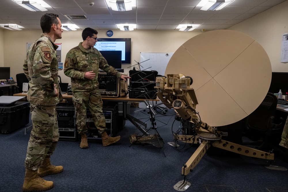 Third Air Force commander visits RAF Mildenhall