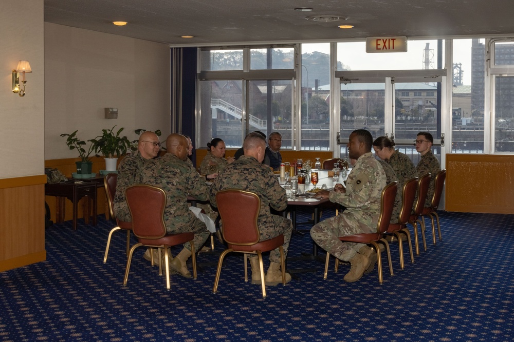 3rd MLG CG visits 10th Support Group Ammunition Depot