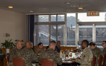 3rd MLG CG visits 10th Support Group Ammunition Depot