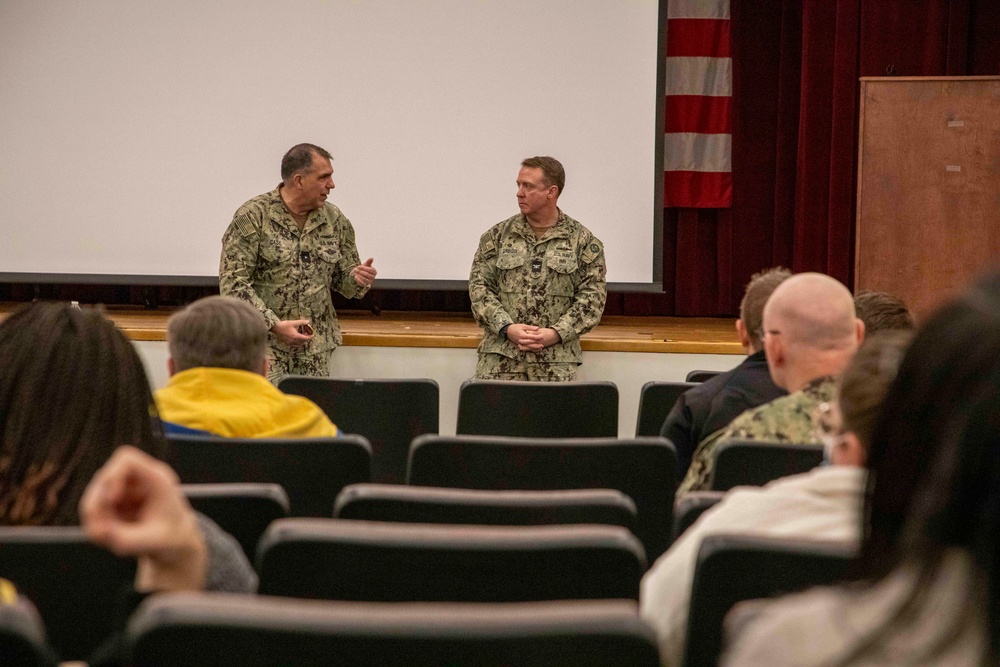 NMCFHPC Hosts Townhall Meeting for AD-HCA Rear Adm. Case