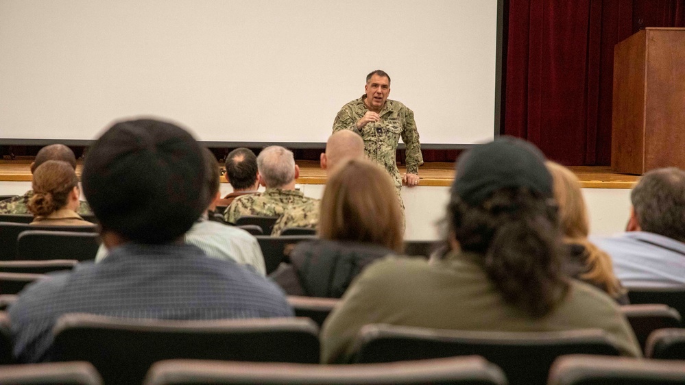 NMCFHPC Hosts Townhall Meeting for AD-HCA Rear Adm. Case