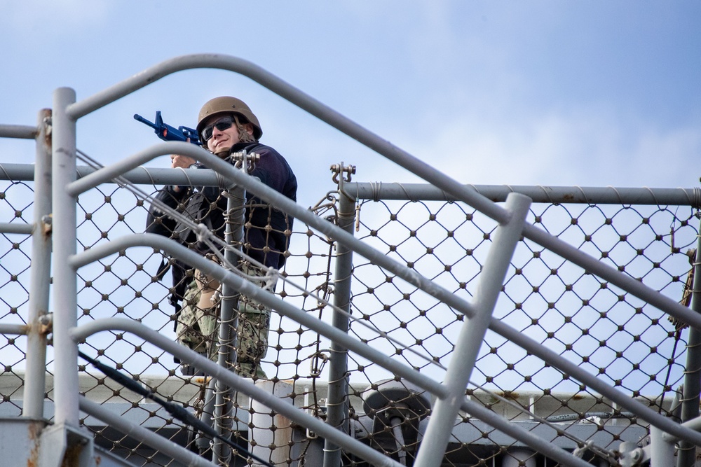 Tripoli's Reaction Force Conducts Active Shooter Drill