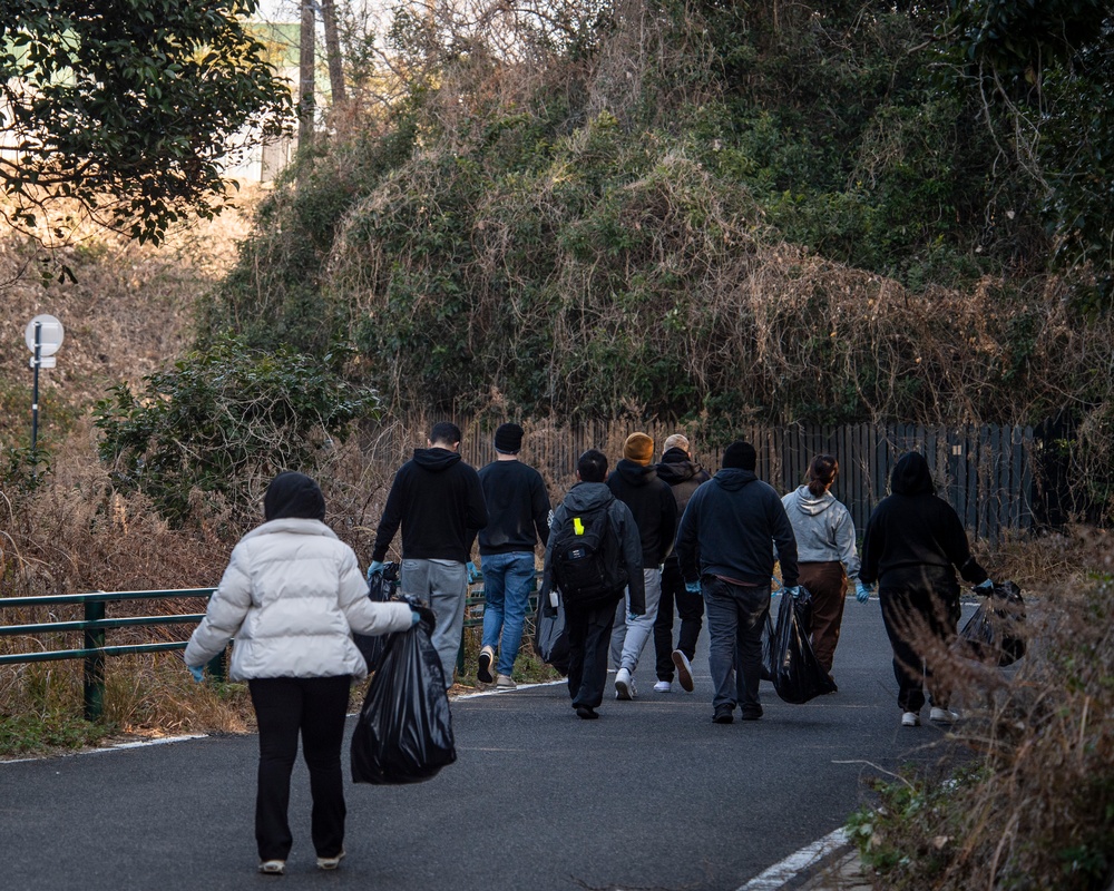 CFAS SCPOA Conducts Inaugural Community Cleanup