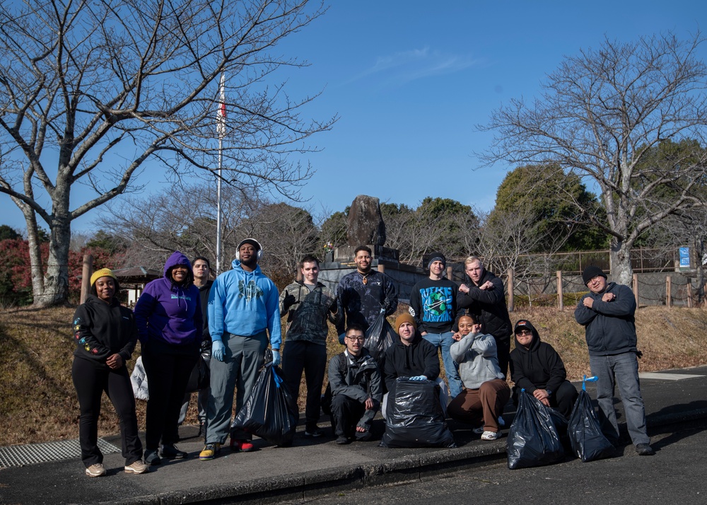 CFAS SCPOA Conducts Inaugural Community Cleanup