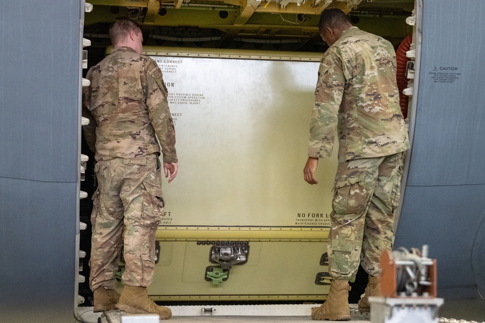 KC-46 Fuel Tank Removal