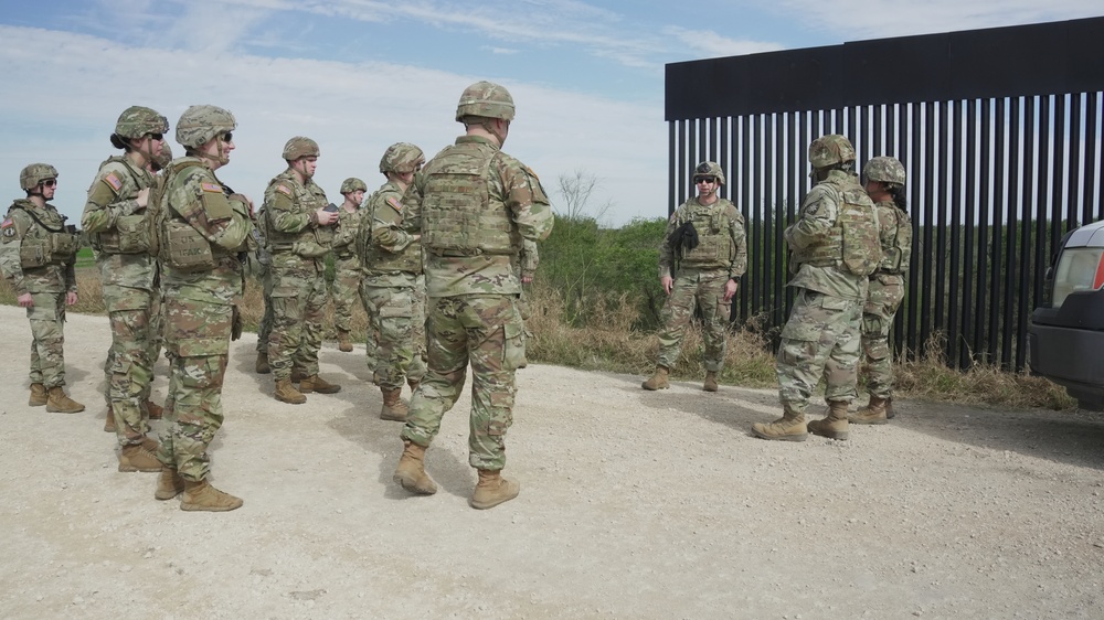 U.S. Army and CBP strengthen border security in Texas