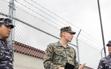 U.S. Marines complete site survey with Indonesian military officers