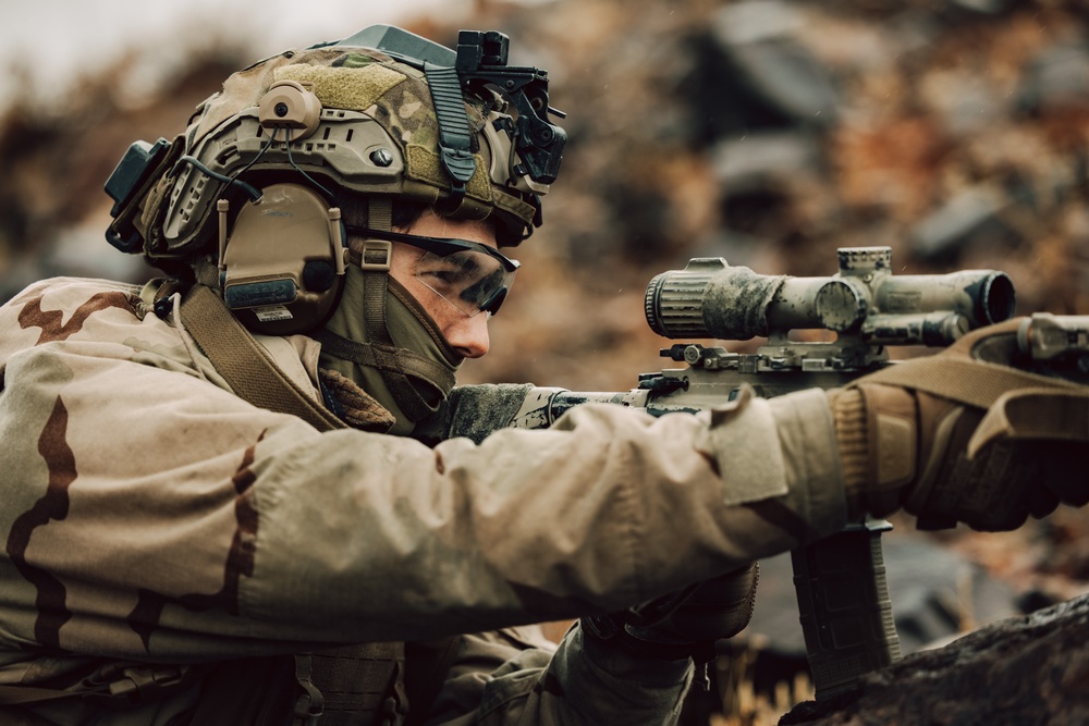 Marines with 1st LAR and 3rd LAR conduct Platoon Attacks During ITX 1-25