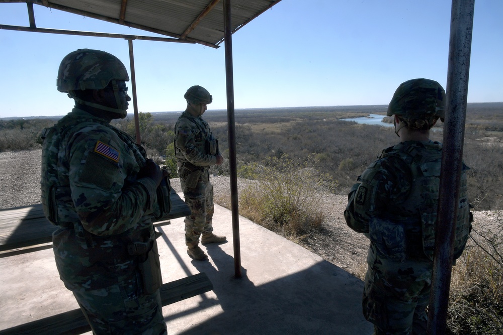 Georgia Army National Guard unit supports southern border mission