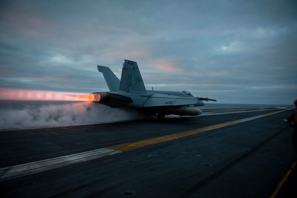 Nimitz Conducts Flight Operations