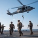 USS America (LHA 6) and 31st MEU Conduct Fast Rope