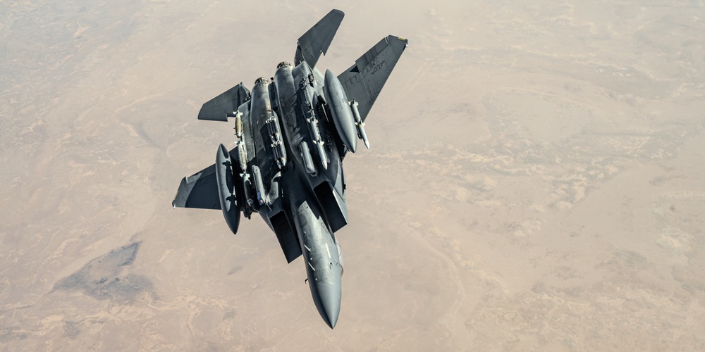 Refueling aircraft over U.S. CENTCOM