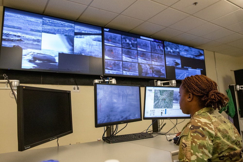 Georgia Army National Guard supports border security operations near Del Rio, Texas