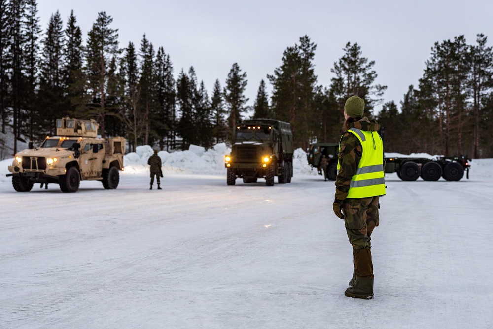 Exercise Joint Viking 25: Slippery Driver’s Course