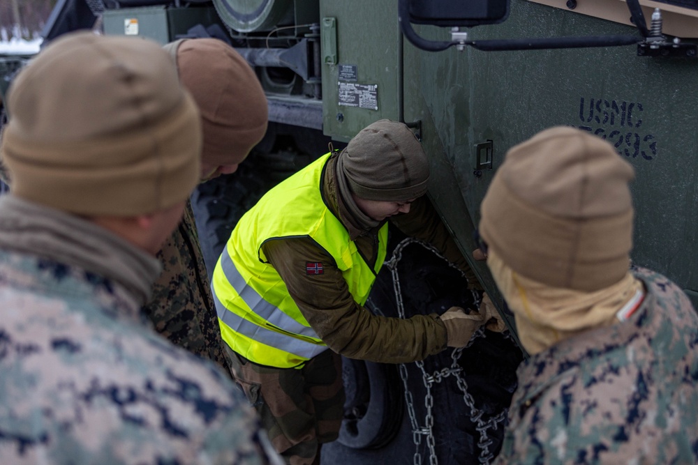 Exercise Joint Viking 25: Slippery Driver’s Course