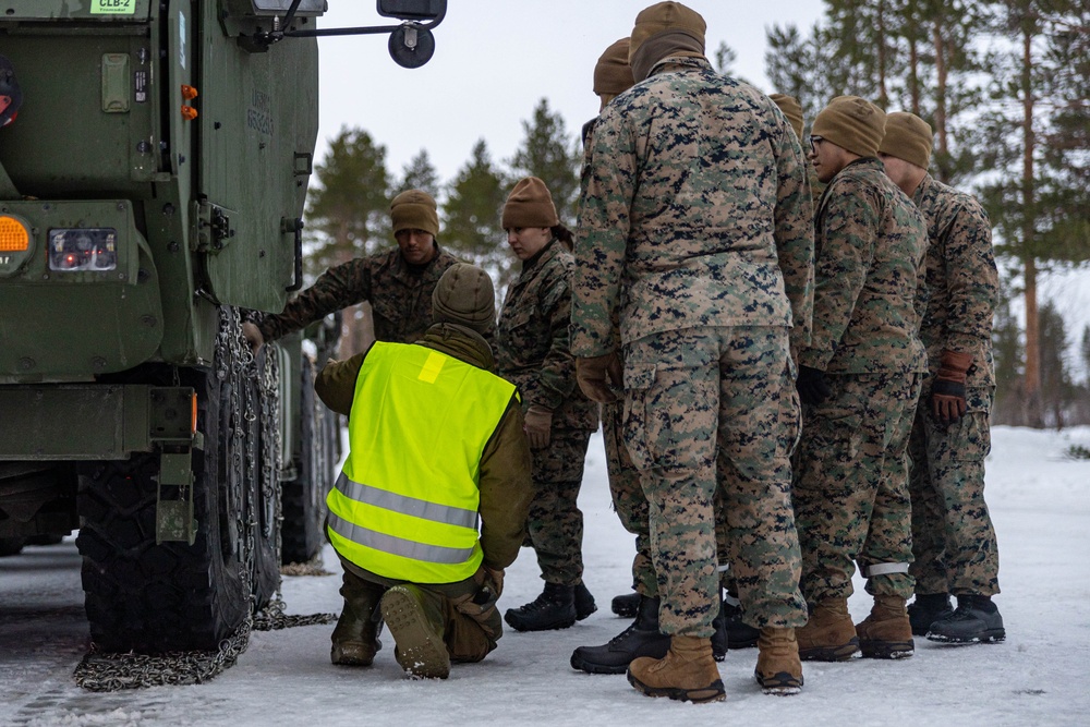 Exercise Joint Viking 25: Slippery Driver’s Course