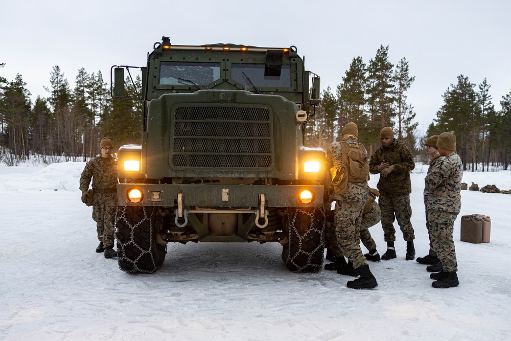 Exercise Joint Viking 25: Slippery Driver’s Course