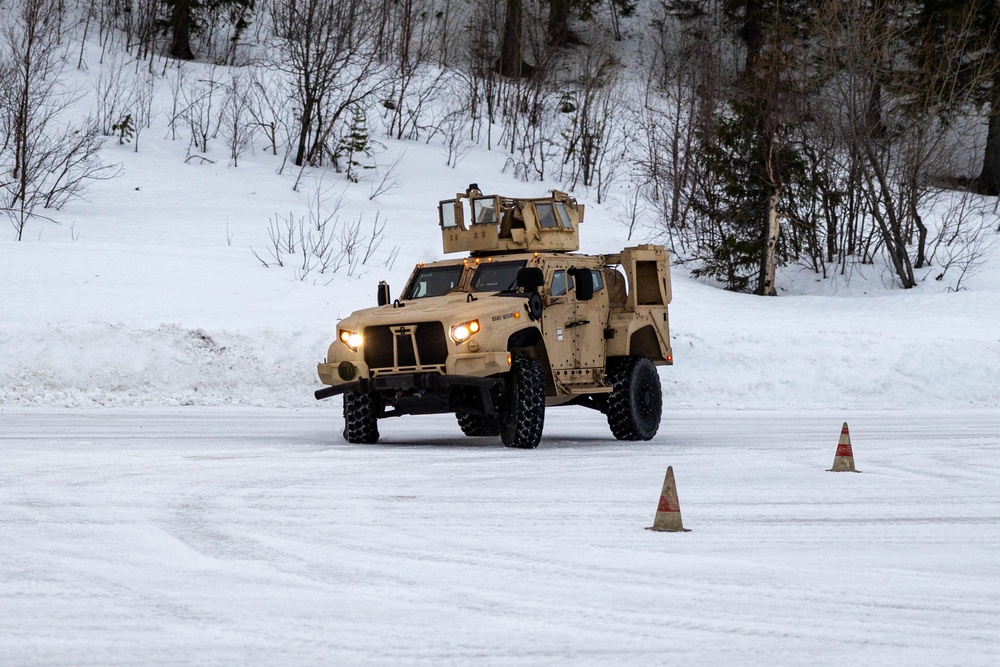 Exercise Joint Viking 25: Slippery Driver’s Course