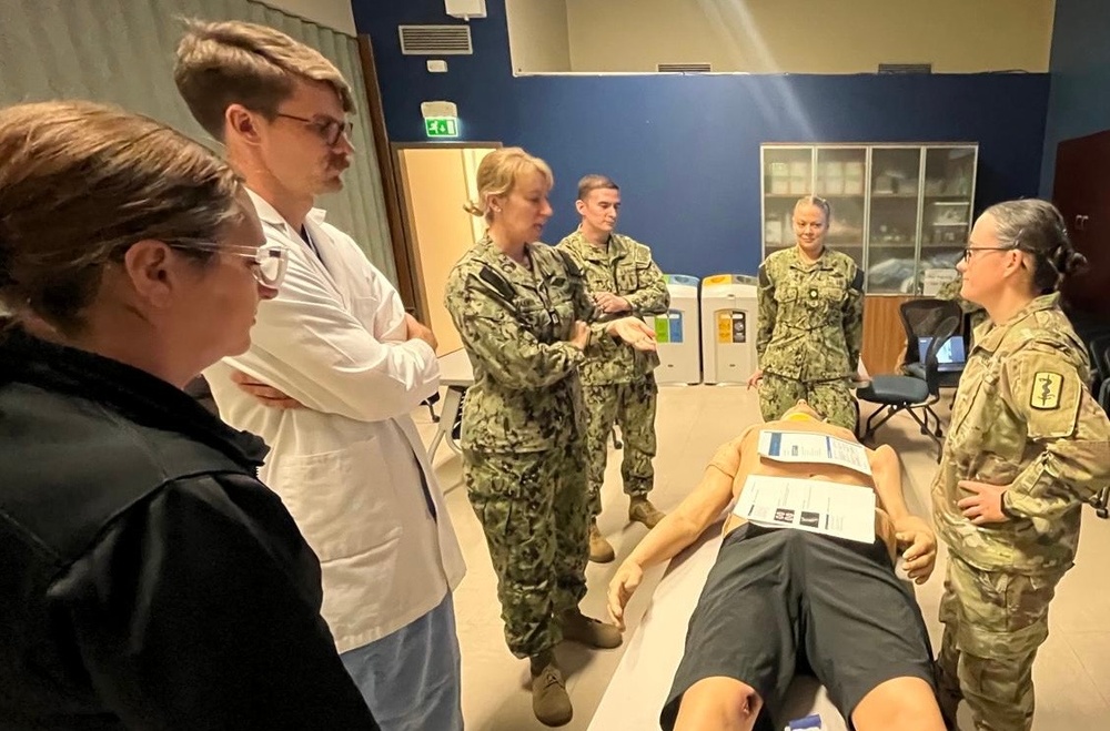 USNMRTC Sigonella Expands Trauma Readiness with ATLS Certification