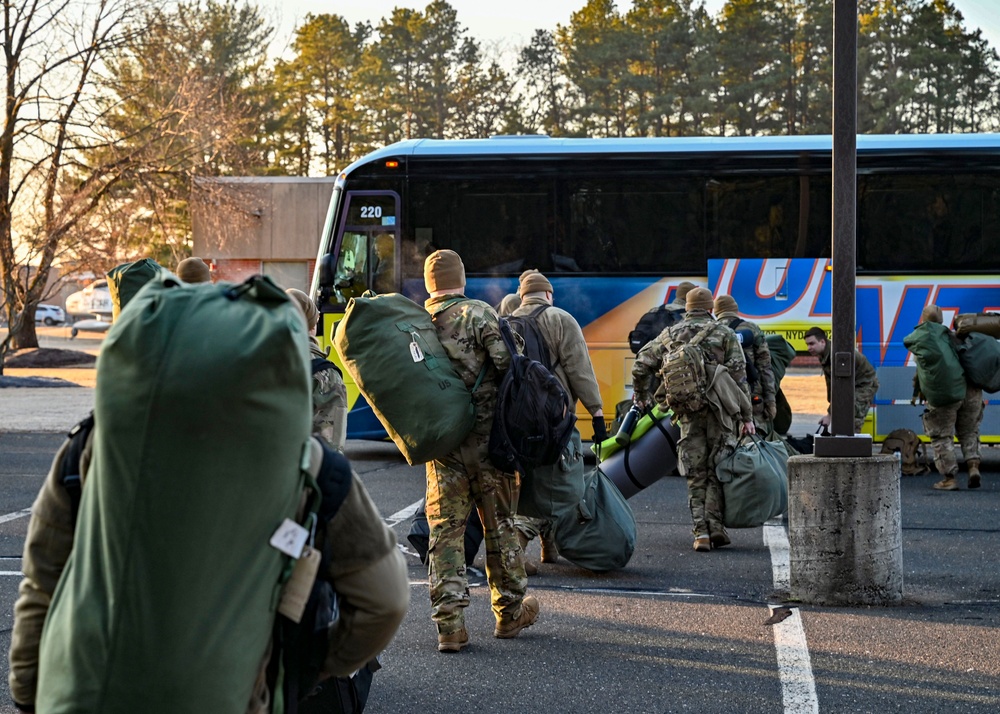 104th Fighter Wing Airmen travel to Washington D.C. to support 60th Presidential Inauguration