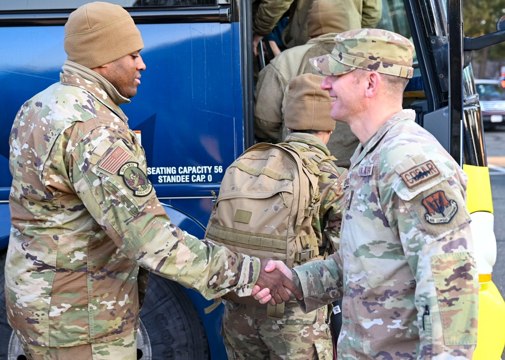 104th Fighter Wing Airmen travel to Washington D.C. to support 60th Presidential Inauguration