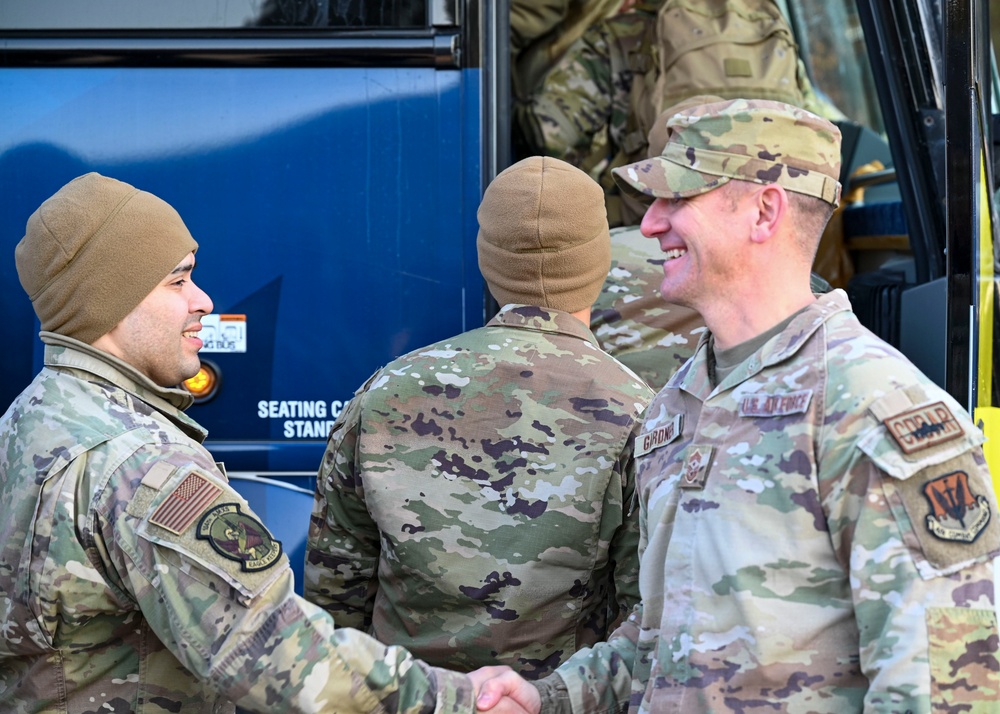 104th Fighter Wing Airmen travel to Washington D.C. to support 60th Presidential Inauguration