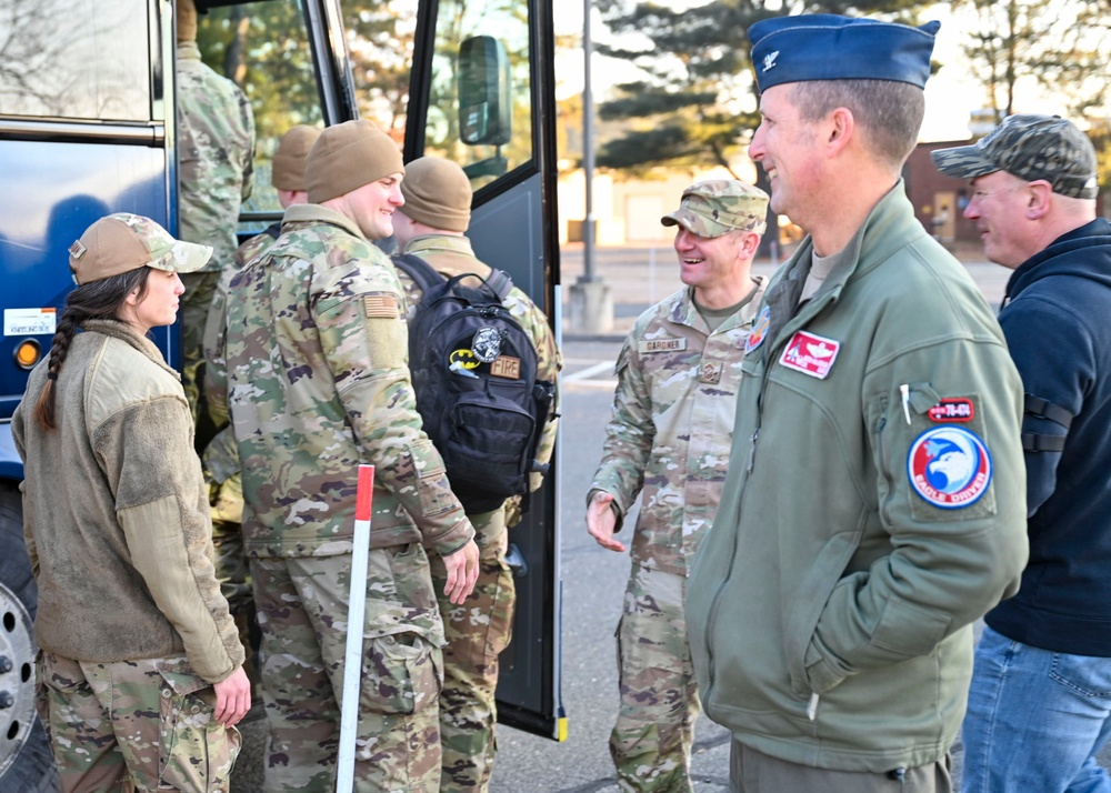 104th Fighter Wing Airmen travel to Washington D.C. to support 60th Presidential Inauguration