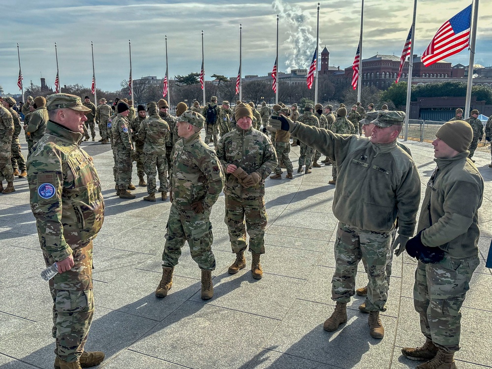 104th Fighter Wing Airmen travel to Washington D.C. to support 60th Presidential Inauguration