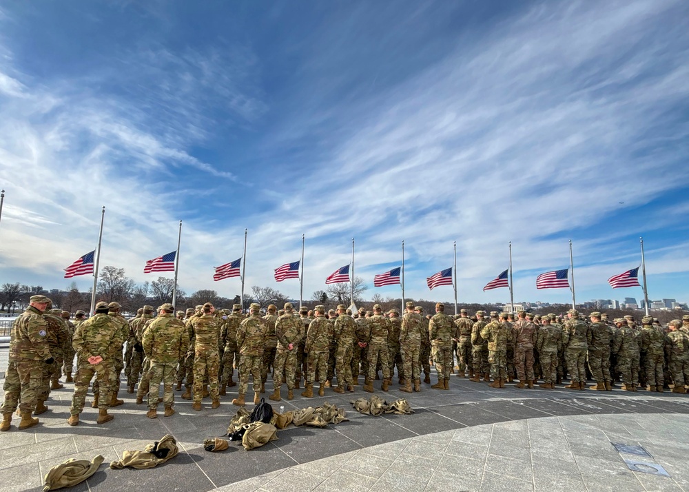 104th Fighter Wing Airmen travel to Washington D.C. to support 60th Presidential Inauguration