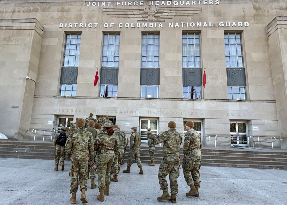 104th Fighter Wing Airmen travel to Washington D.C. to support 60th Presidential Inauguration