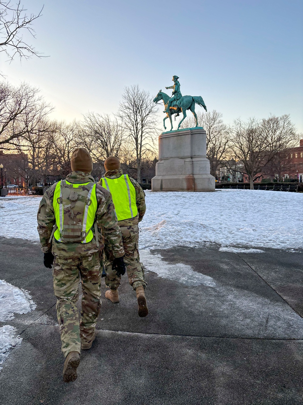 104th Fighter Wing Airmen travel to Washington D.C. to support 60th Presidential Inauguration