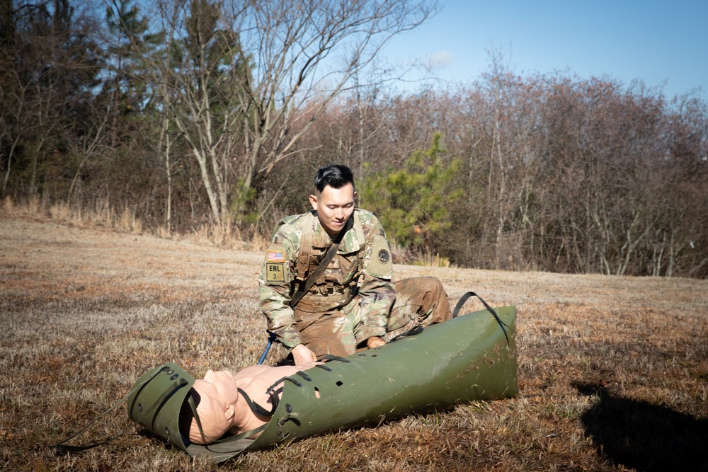 Preparing the Sled