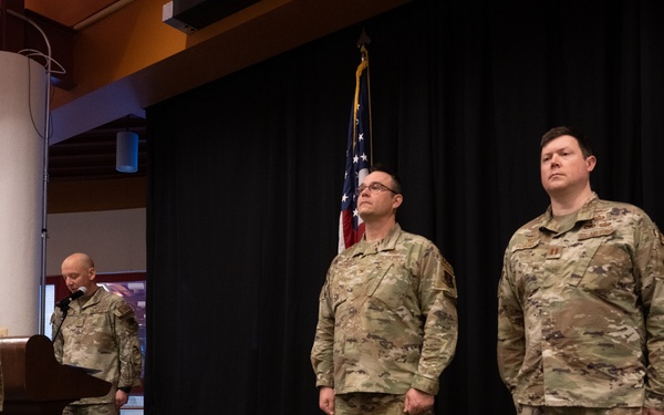 181st Communications Squadron redesignation ceremony