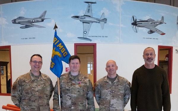 181st Communications Squadron redesignation ceremony