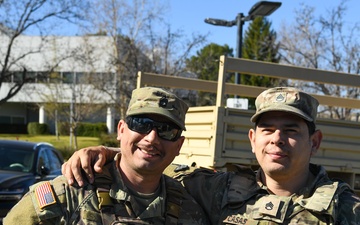 Cal Guard Stays Ready to Support Wildfire Efforts for LA County Wildfires