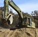 CA National Guard Engineers Prepare Sierra Madre Villa Debris Basin for Rain Overflow