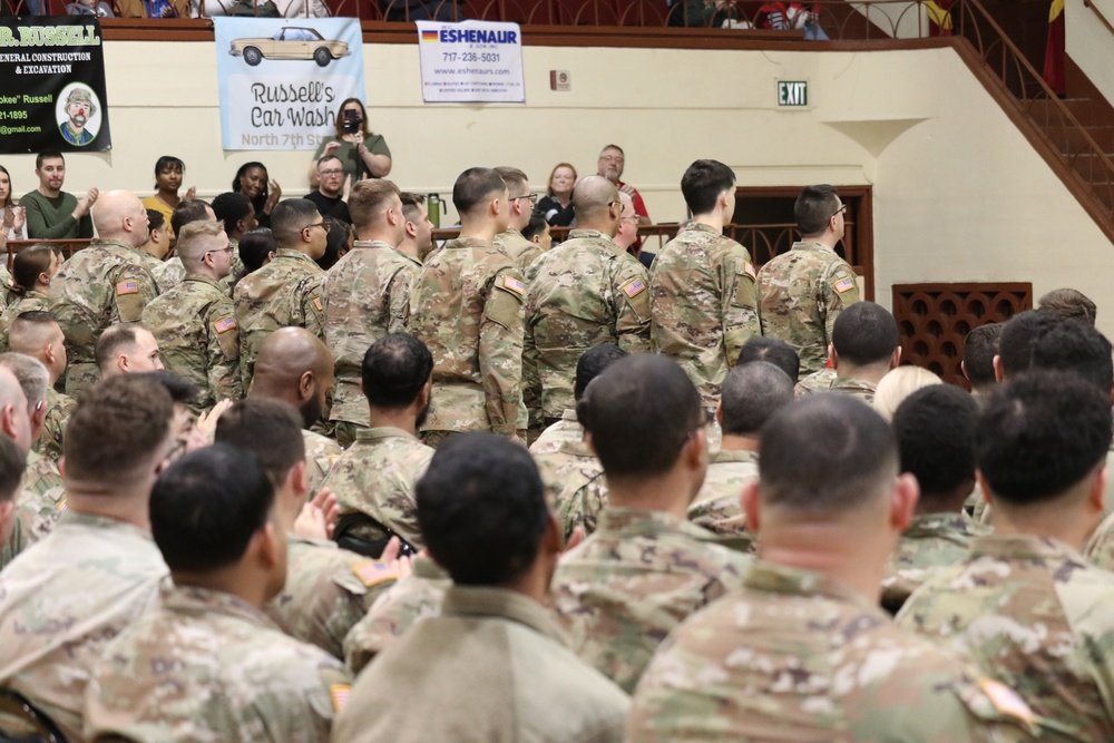 3622nd Sustainment Maintenance Company Deployment Ceremony