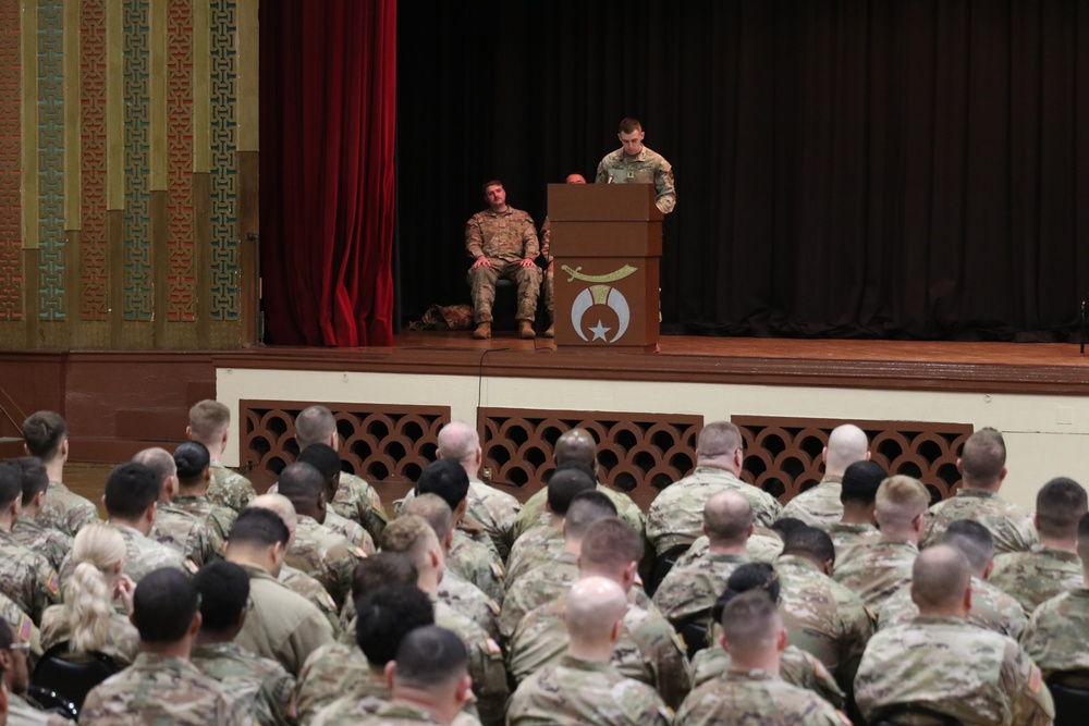 3622nd Sustainment Maintenance Company Deployment Ceremony