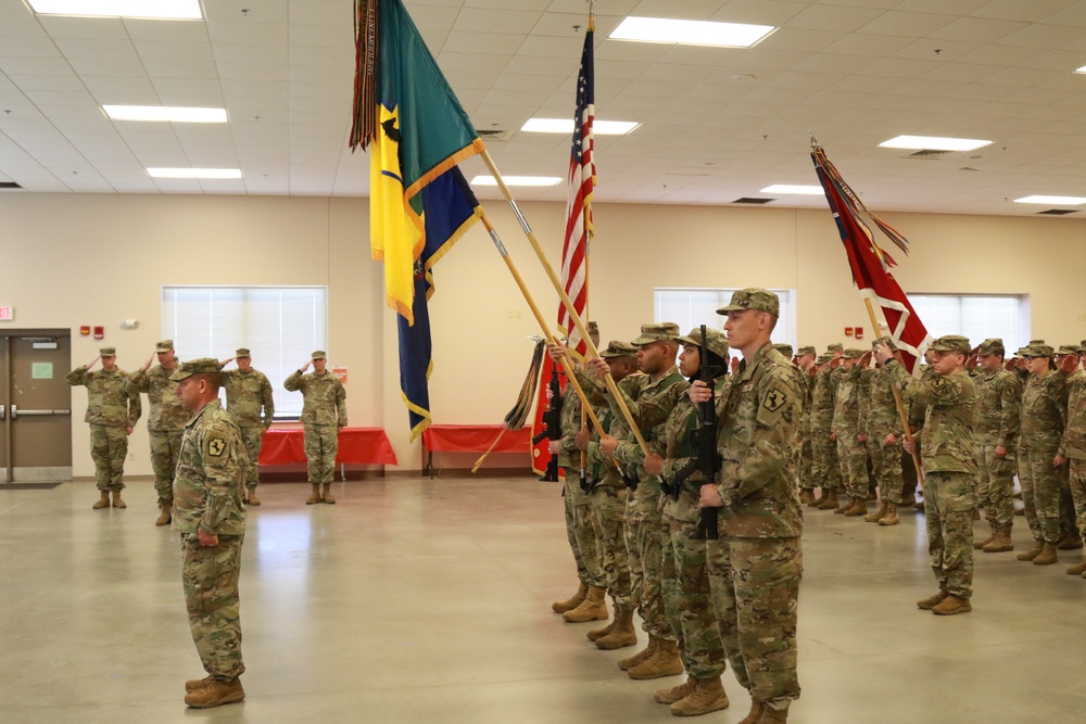 55th Maneuver Enhancement Brigade change of command