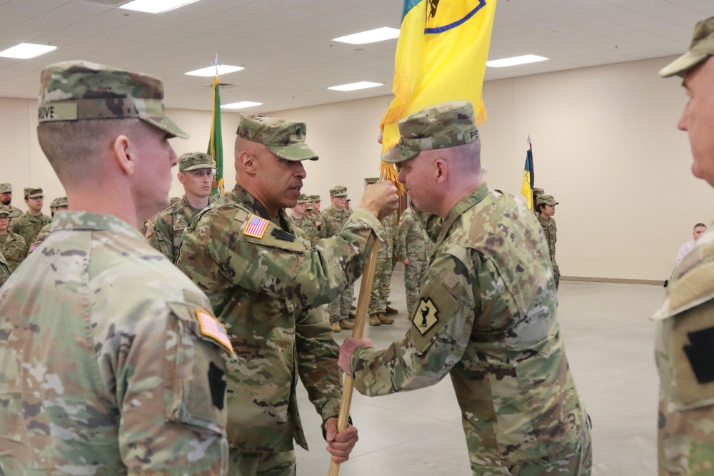 55th Maneuver Enhancement Brigade change of command