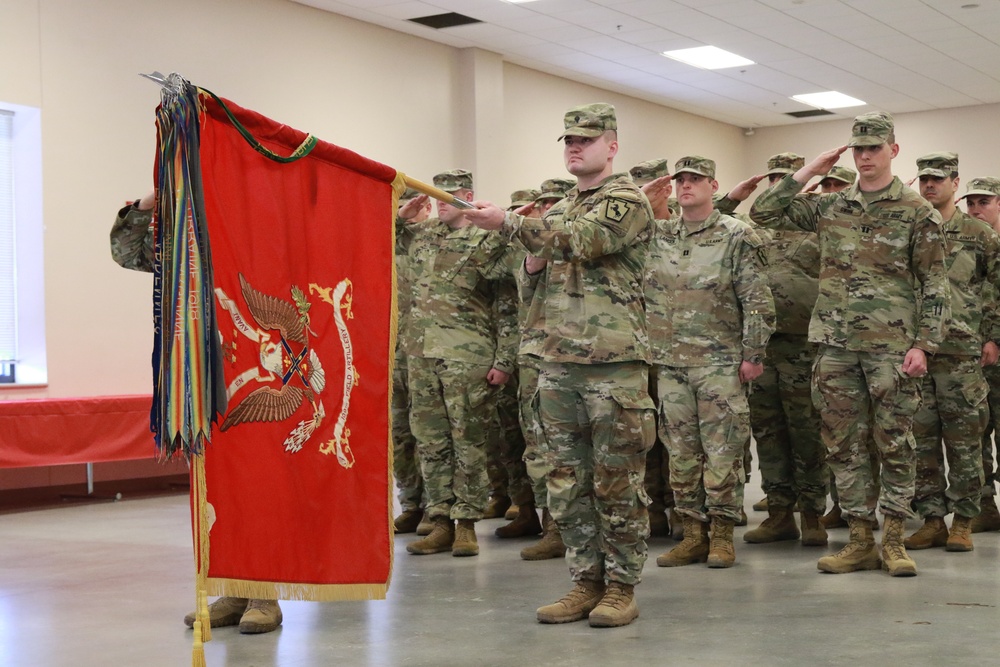 55th Maneuver Enhancement Brigade change of command