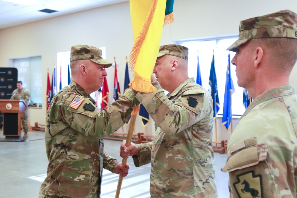 55th Maneuver Enhancement Brigade change of command